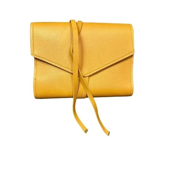Glass Ladder & Co. Handbags - Glass Ladder & Co. Katherine Tech Organizer Honey Vegan Leather Wallet